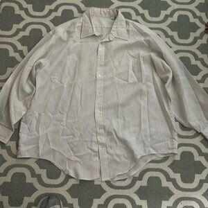 Vintage extra large tan button down shirt in great condition